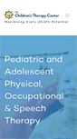 Mobile Screenshot of pediatric-therapy.com